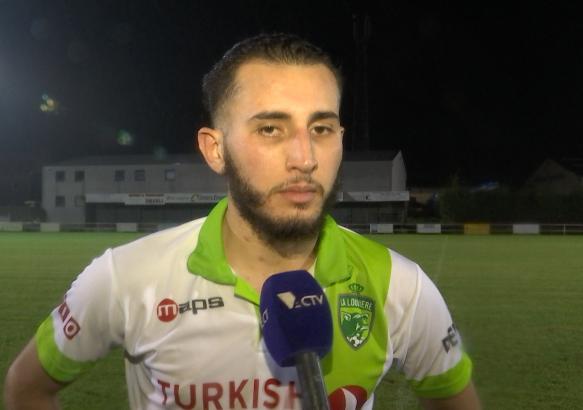 Foot : Interview de Sahim Herzallah après la victoire à Meux