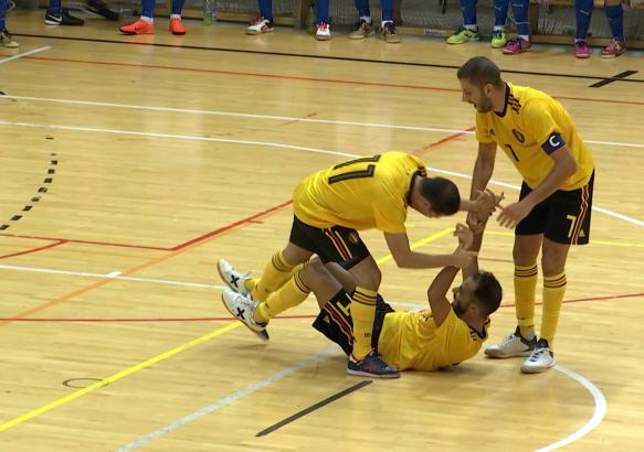 Sport: Futsal Belgique-Italie