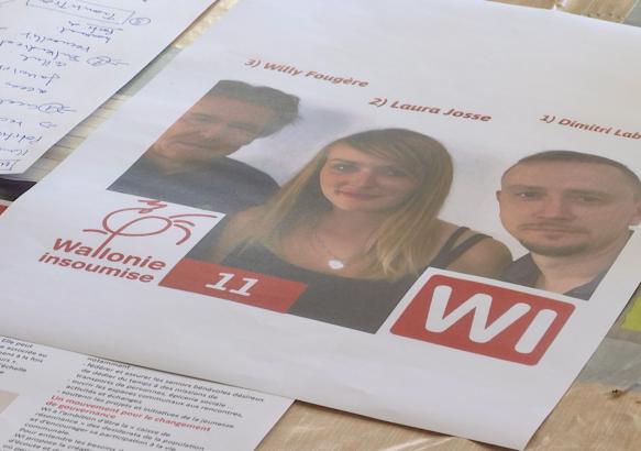 Anderlues: présentation de la liste "Wallonie insoumise"