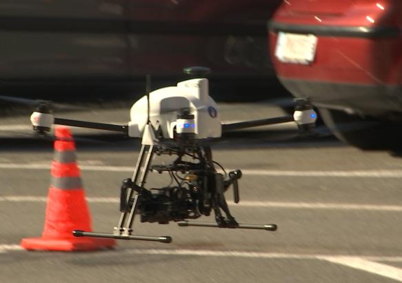 La zone de police de La Louvière a un drone