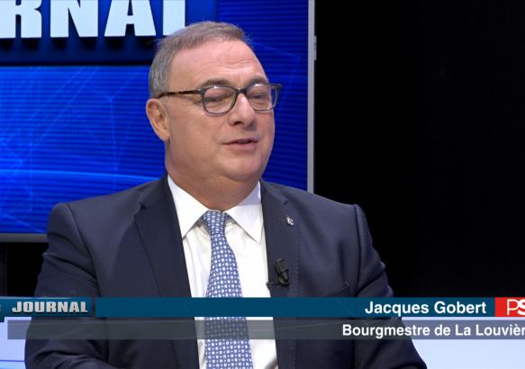 Invité du Journal: Jacques Gobert, Bourgmestre de La Louvière