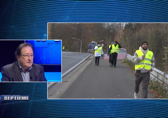 LA LOUVIERE: Vincent Fretto est l invité du Septième ce 25 novembre (extrait JT)