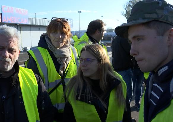 La Louvière : les motivations des "Gilets Jaunes"