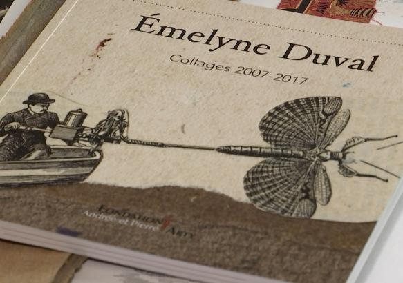Portrait d'Emelyne Duval, collagiste