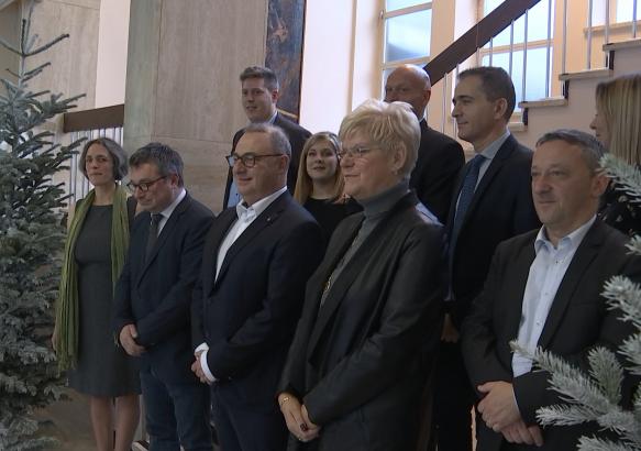 La Louvière : présentation du nouveau collège 
