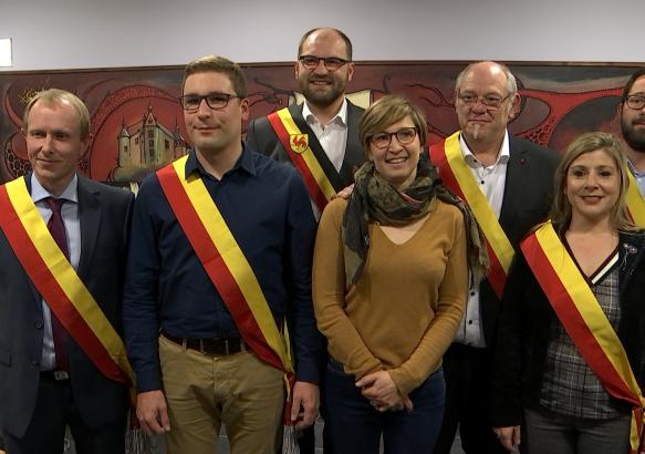 Ecaussinnes : installation du Conseil communal