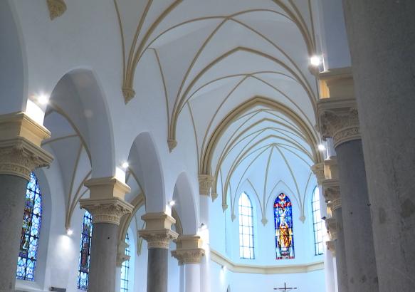 La Louvière : l'Eglise Saint Joseph à nouveau ouverte, 7 ans après...
