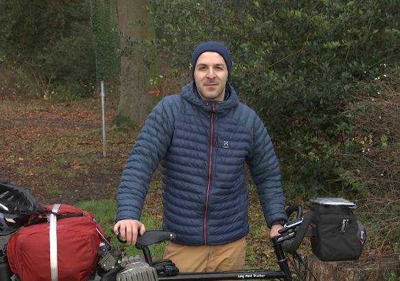 LA LOUVIERE: en route pour un tour du monde à vélo