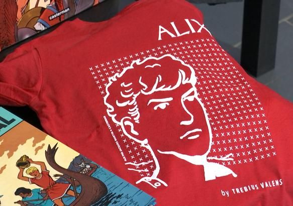 Binche : des tee-shirts à l'effigie d'Alix
