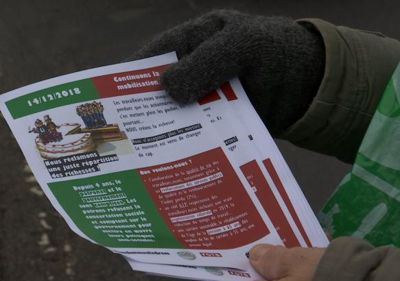 La Louvière: journée de mobilisation syndicale