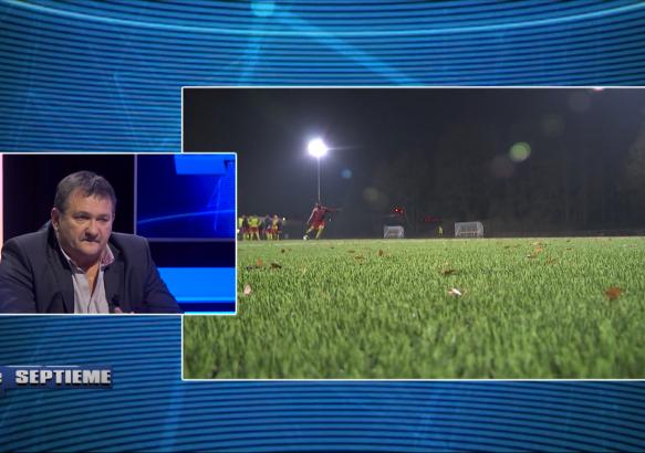 MORLANWELZ: le point sur le terrain synthétique de football (extrait du 7ème)