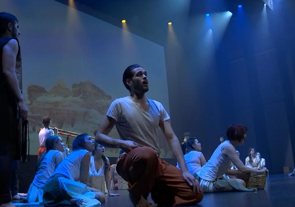 La Louvière : "Moise Les Eaux du Nil", un spectable musical au théatre 