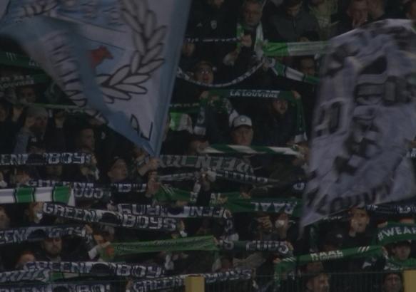 La Louvière : ambiance durant le derby