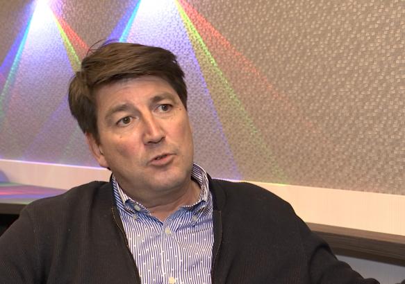  Estinnes :Jean-Marc  Vandenhende de Framax explique le projet du Proxy Delhaize