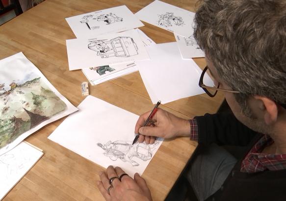 Caricatures : Decressac expose bientôt à Paris !