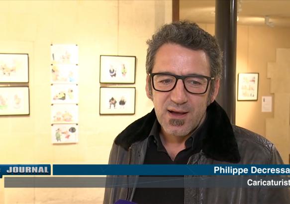 Un dessinateur louviérois expose à Paris