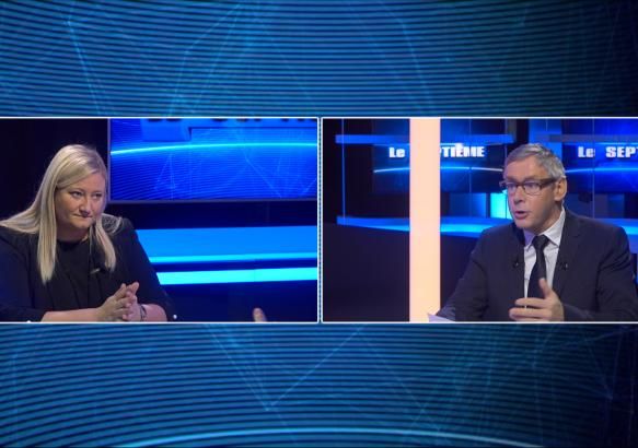 Soignies: Fabienne Winckel est l invitée du Septième  (10 février 2019)