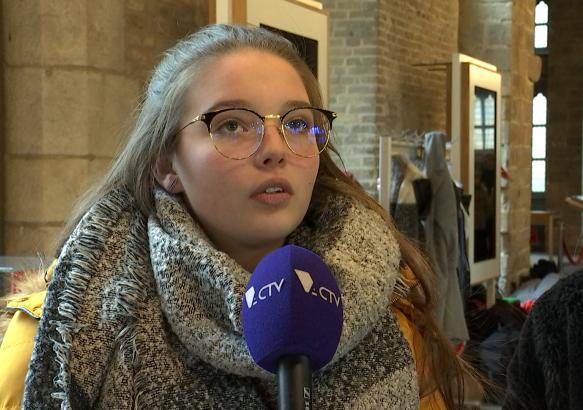 BINCHE: Info Magazine "Un jour. Un train. Vers Ypres" - Entre passé et présent. Paroles d ados (extrait JT)