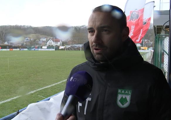 Football : Frédéric Taquin après Hamoir - RAAL