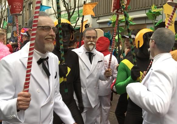 La Louvière: soumonce costumée 2019
