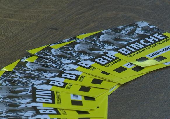 Binche : 100 jours avant le Tour