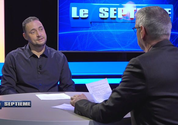 Etienne Hismans, T21 Binche-Hainaut est l invité du Septième (24 mars 2019)