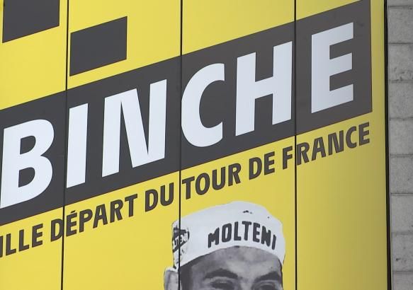 La Louvière : départ du Tour de France dans la cité des Loups