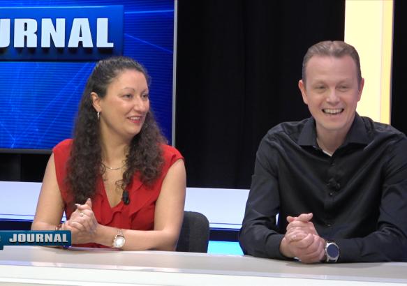 Invités du Journal : Cédric Degroot et Angelina Soccio pour l'Elite Dance Club