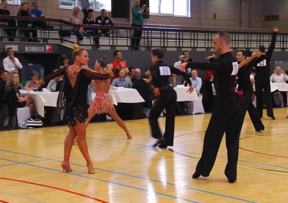 La Louvière : compétition internationale de danse sportive