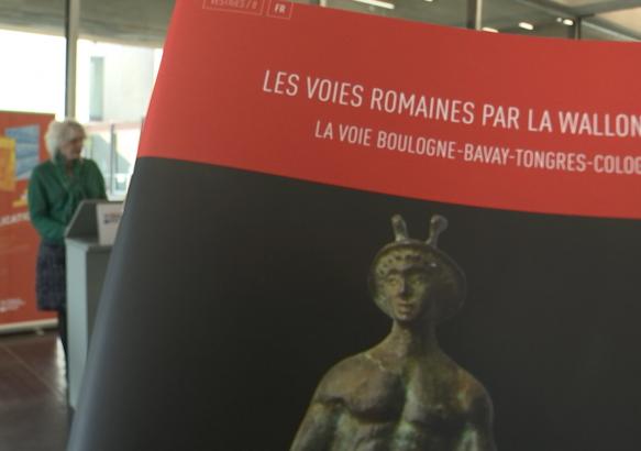 Mariemont : Un livre sur la voie romaine Boulogne-Cologne