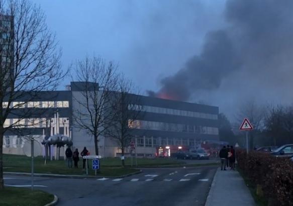 La Louvière : incendie sans gravité au CHU Tivoli