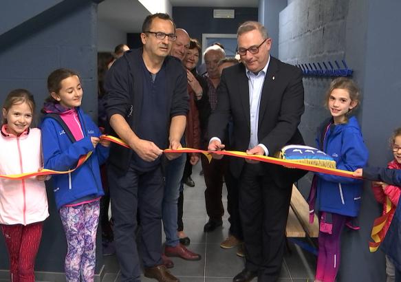 La Louvière: rénovation des vestiaires de l'Aclo