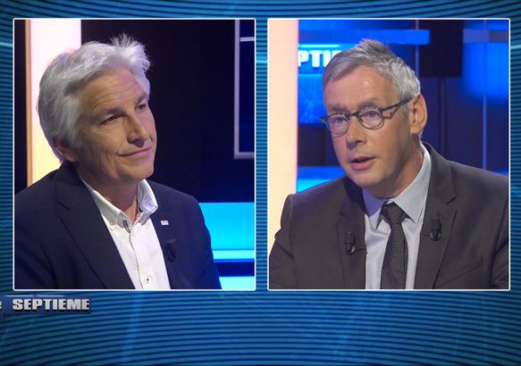 PhilipeDubois, Recteur de l'UMONS, est l invité du Septième (28 avril 2019)