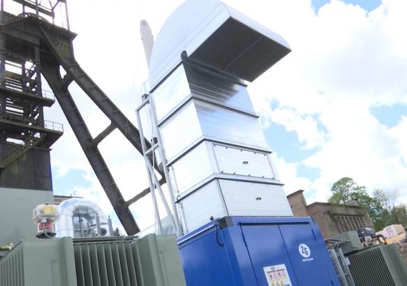 Anderlues : de l'électricité verte à partir du grisou