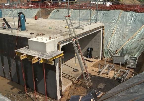 Braine-le-Comte : le ministre de la Mobilité sur le chantier de la gare