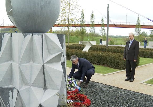 Ville-sur-Haine : le Premier Ministre de la Nouvelle-Ecosse au Mémorial Price