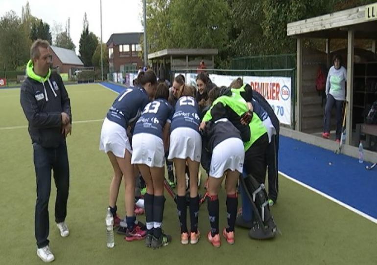 Hockey : Présentation des dames de La Louvière