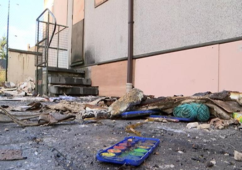 Houdeng-Goegnies : incendie à l'école fondamentale
