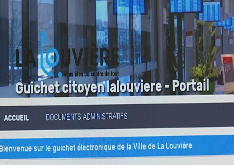 La Louvière : découverte du e-guichet