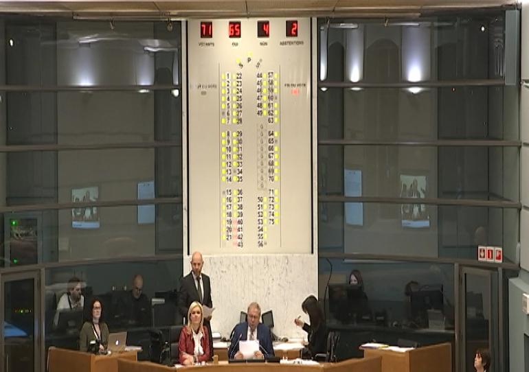 Namur : la région du Centre reconnue par le parlement wallon