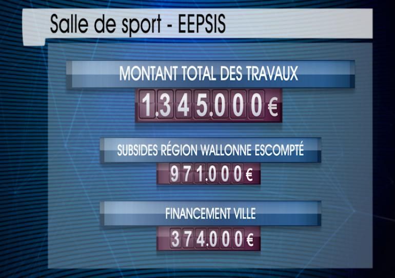 Soignies : une salle de sports pour l Eepsis
