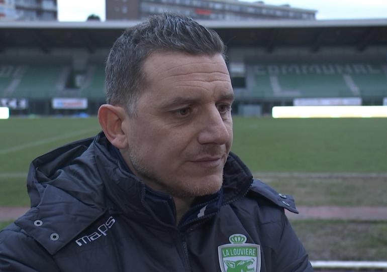 Football : Interview La Louvière-Centre/Walhain