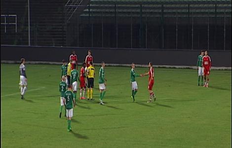 Football : RAAL La Louvière - Quévy-Mons