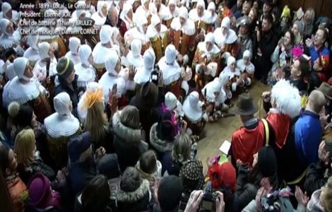 Binche 2018 : Les Récalcitrants - Remise des médailles