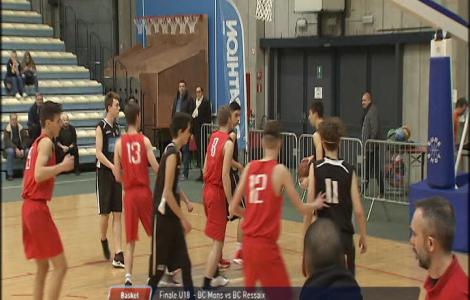 Basket : Résumé finale Coupe du Hainaut U18 garçons BC Mons - BC Ressaix