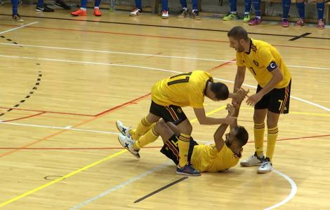 Sport: Futsal Belgique-Italie