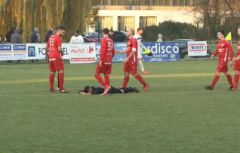 Football : Entente Binchoise - Aische
