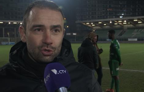 Football: les réaction après U.R. La Louvière Centre - RAAL La Louvière