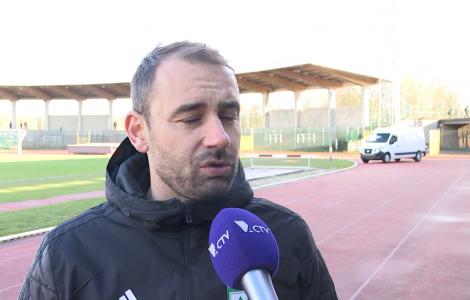 Football: interview après RAAL La Louvière - Durbuy
